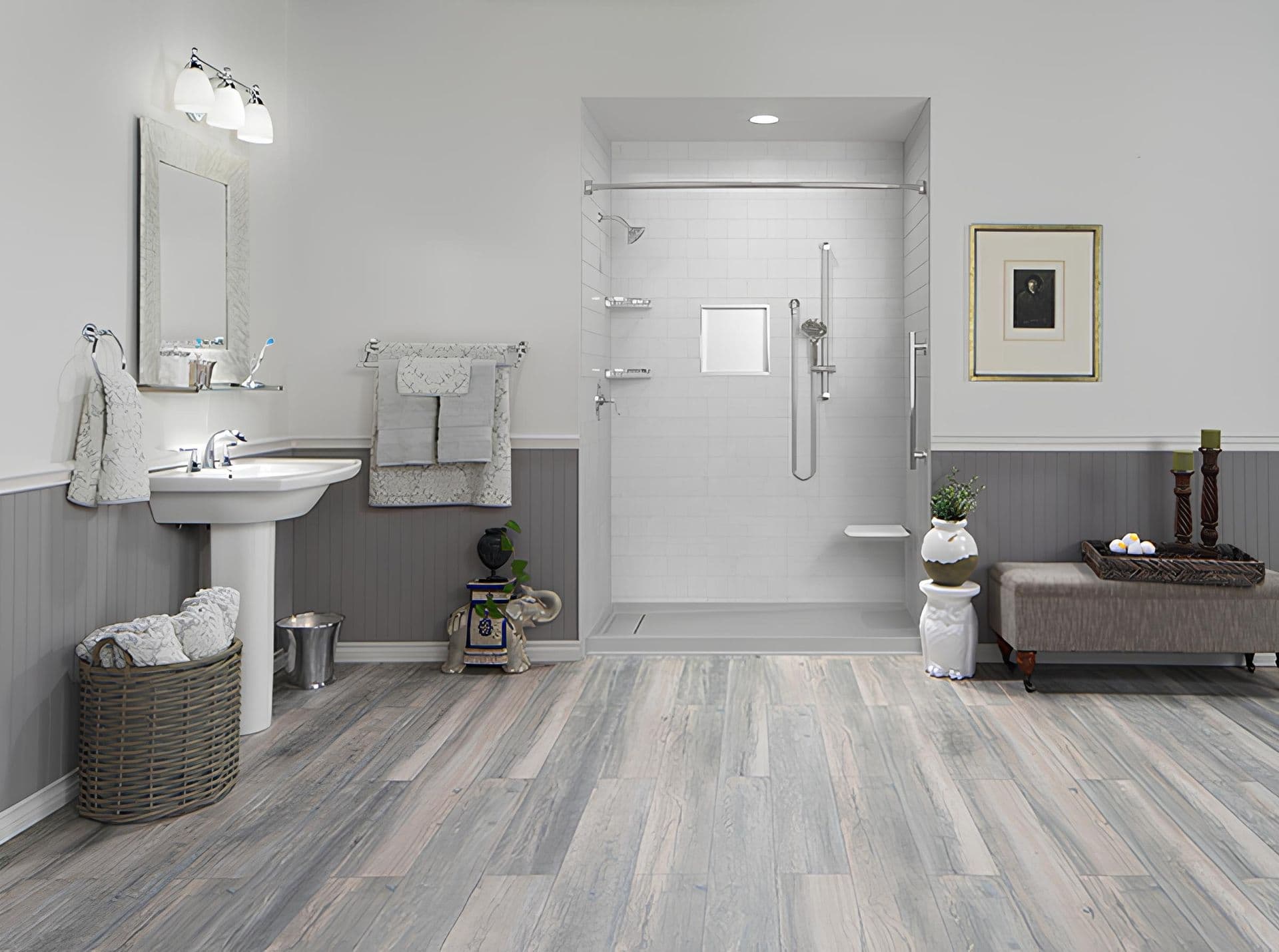 Ocala Bath Shower Remodel 4